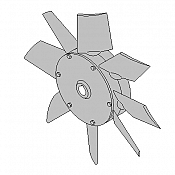 Ventilator D.560 Alu - R