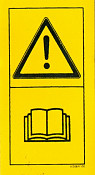 Sticker Warning - book