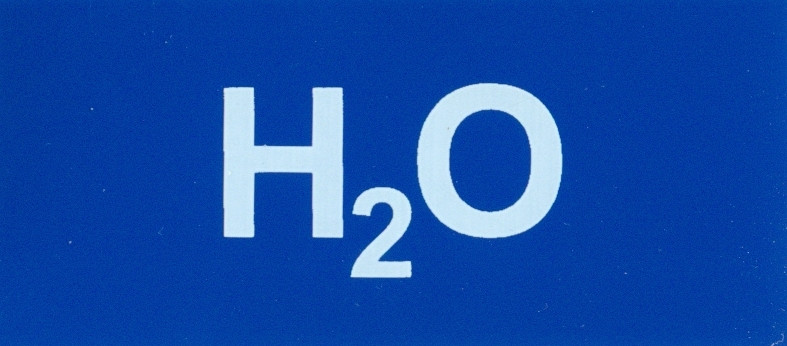 Sticker H2O